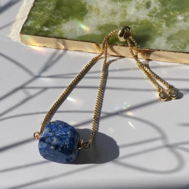 Lapis Lazuli Crystal Healing Bracelet