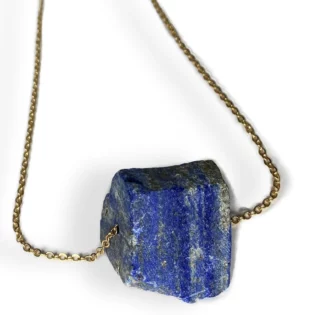 Lapis Lazuli Crystal Healing Necklace